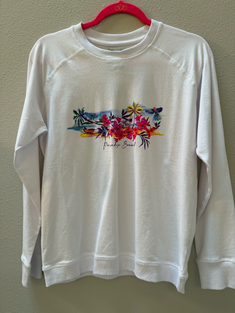 White Sweatshirt - lightweight